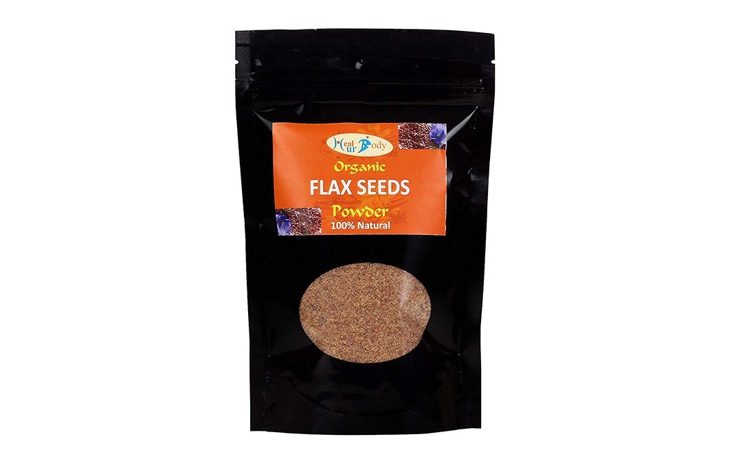 Heal ur Body Organic Flax Seeds Powder    Pack  100 grams